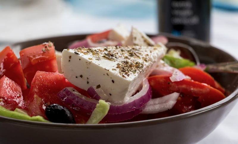 Greek tacos with a Middle Eastern flair
